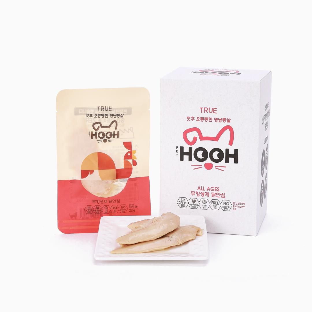 펫후 TRUE 오동통한 댕냥통살 닭안심 220g(22g x 10입)