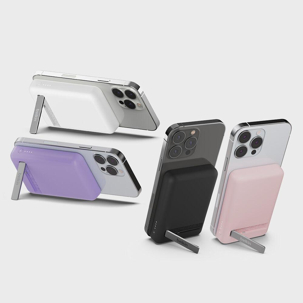 벨킨 5000mAh 맥세이프 마그네틱 무선 충전 보조배터리 + 스탠드 BPD004bt
