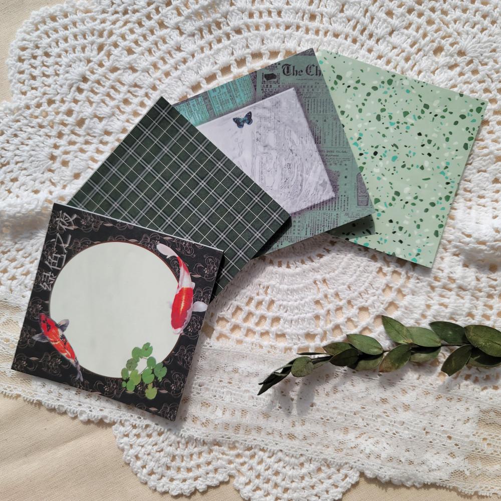 프로젝트칠 녹색의밤 떡메모지 4종세트