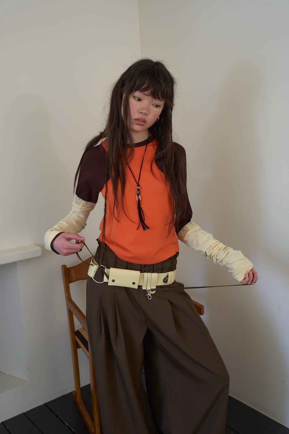 [02/23예약배송]_Colyne T-shirt / Orange