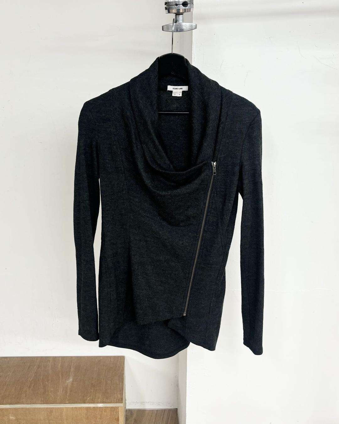 헬무트 랭 비대칭 울 자켓