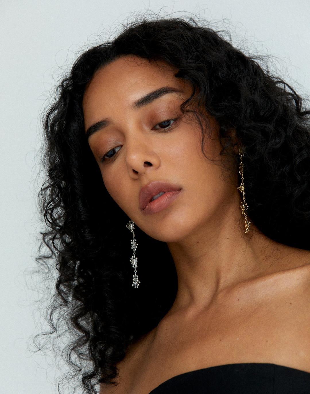 Unbalance Merra Earring. Silver