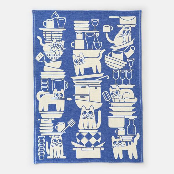 [ Wrap ] Kitchen Cats_ Cotton Towel