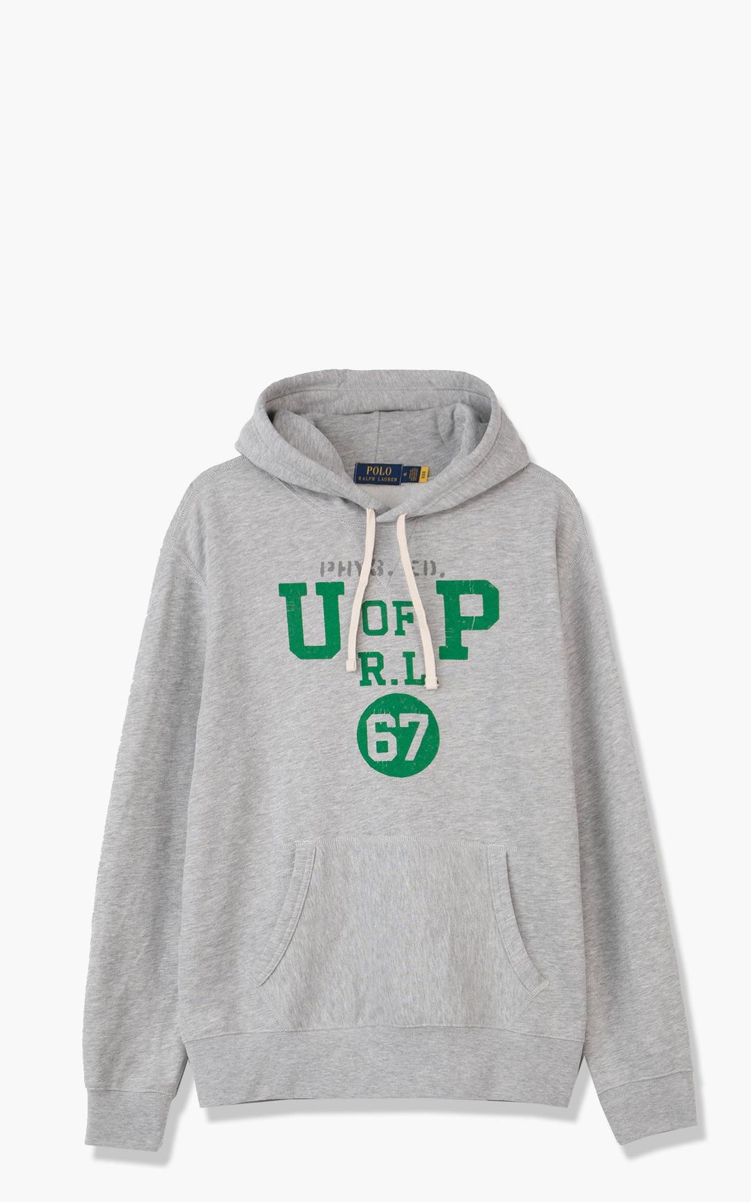 Polo Ralph Lauren Long Sleeve Hooded Sweatshirt Andover Heather