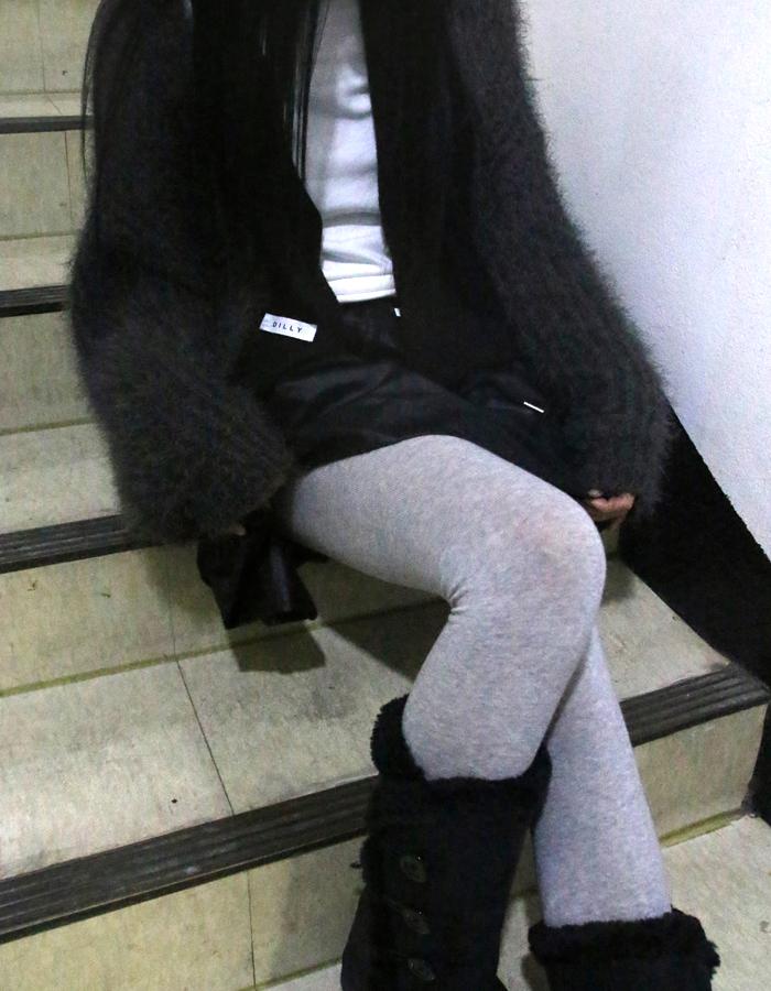 윈터 컬러 타이즈