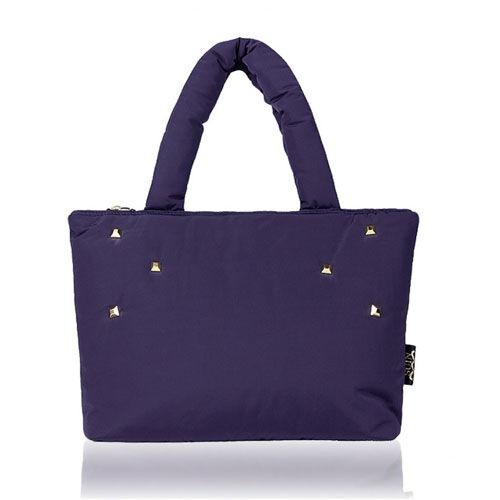 [수인백] 양면패딩백_퍼플