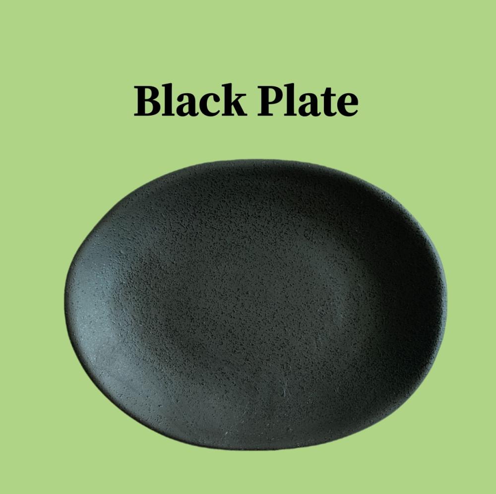 (Only small size)Black plate