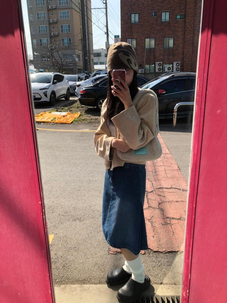 kid denim skirt