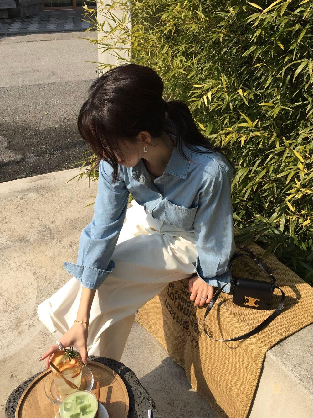 벤디 데님 셔츠