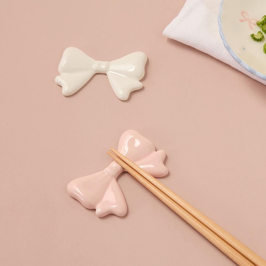 러브소르베 리본 수저받침 핑크_CA3026012