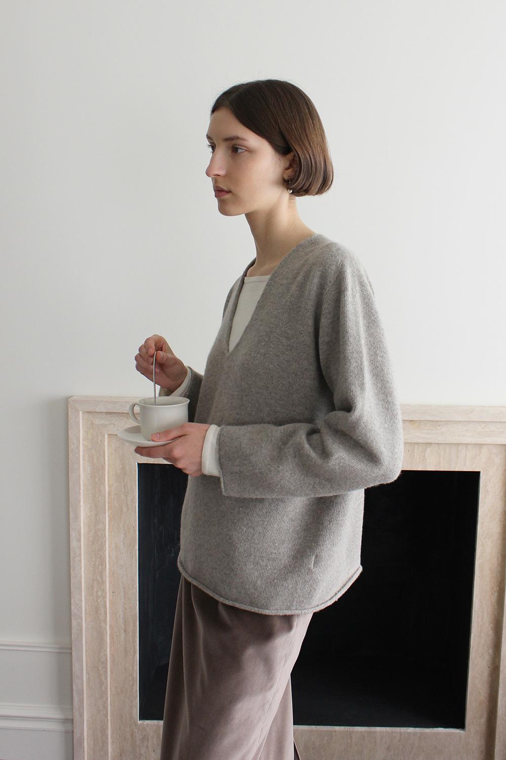 Jane Cashmere Knit (greige)