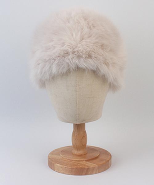 Eskimo Fur Ivory Bucket Hat 퍼버킷햇