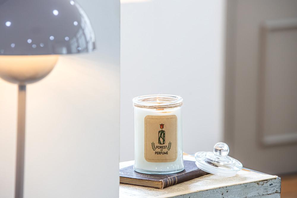 포레스트오브퍼퓸 대용량 천연 소이캔들 향초 가든파티350g