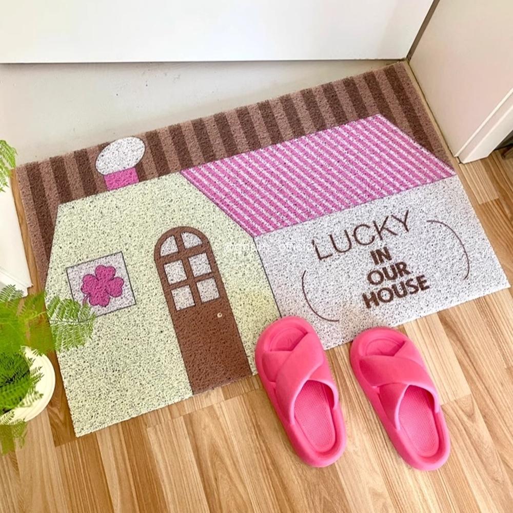 고심 현관 코일 매트 출입구 신발털이 출입문 사이즈제작 3style