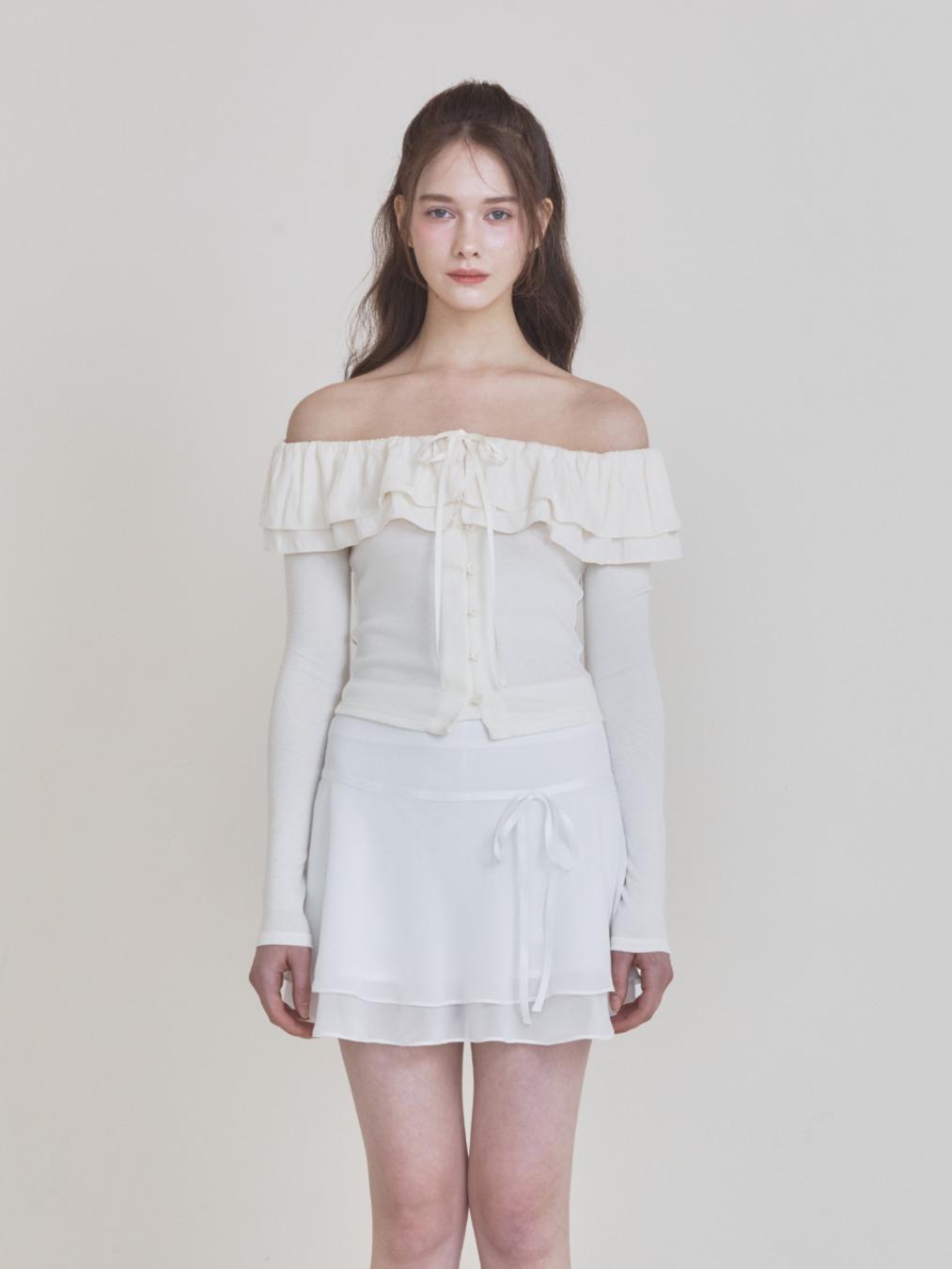 Lina top (Cream)