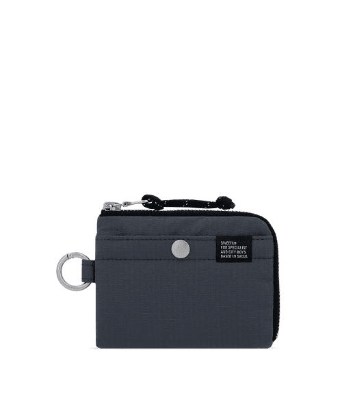 HALF ZIP WALLET 001 M Misty Blue