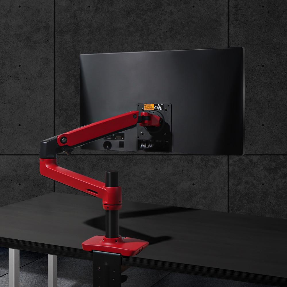 LX 레드 어고트론 모니터암 32인치 모니터거치대