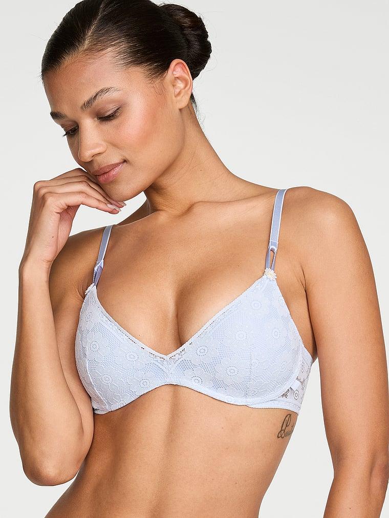 Sexy Tee Crochet Lace Wireless Push-Up Bra