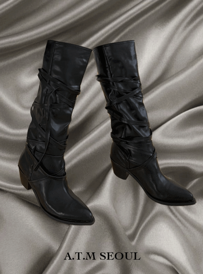 Lace up boots
