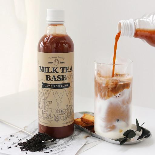 얼그레이 대용량 밀크티 베이스 500mL [원산지:작품정보참조]