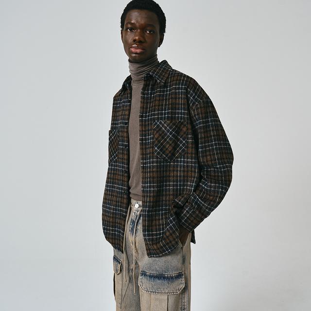 나나미카 나나미카 nanamica 23aw Cotton Silk Deck Shirt 코튼 실크