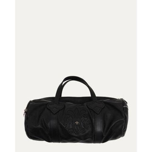 크롬 하츠 플뢰르 장식 더플백 | 머스트잇