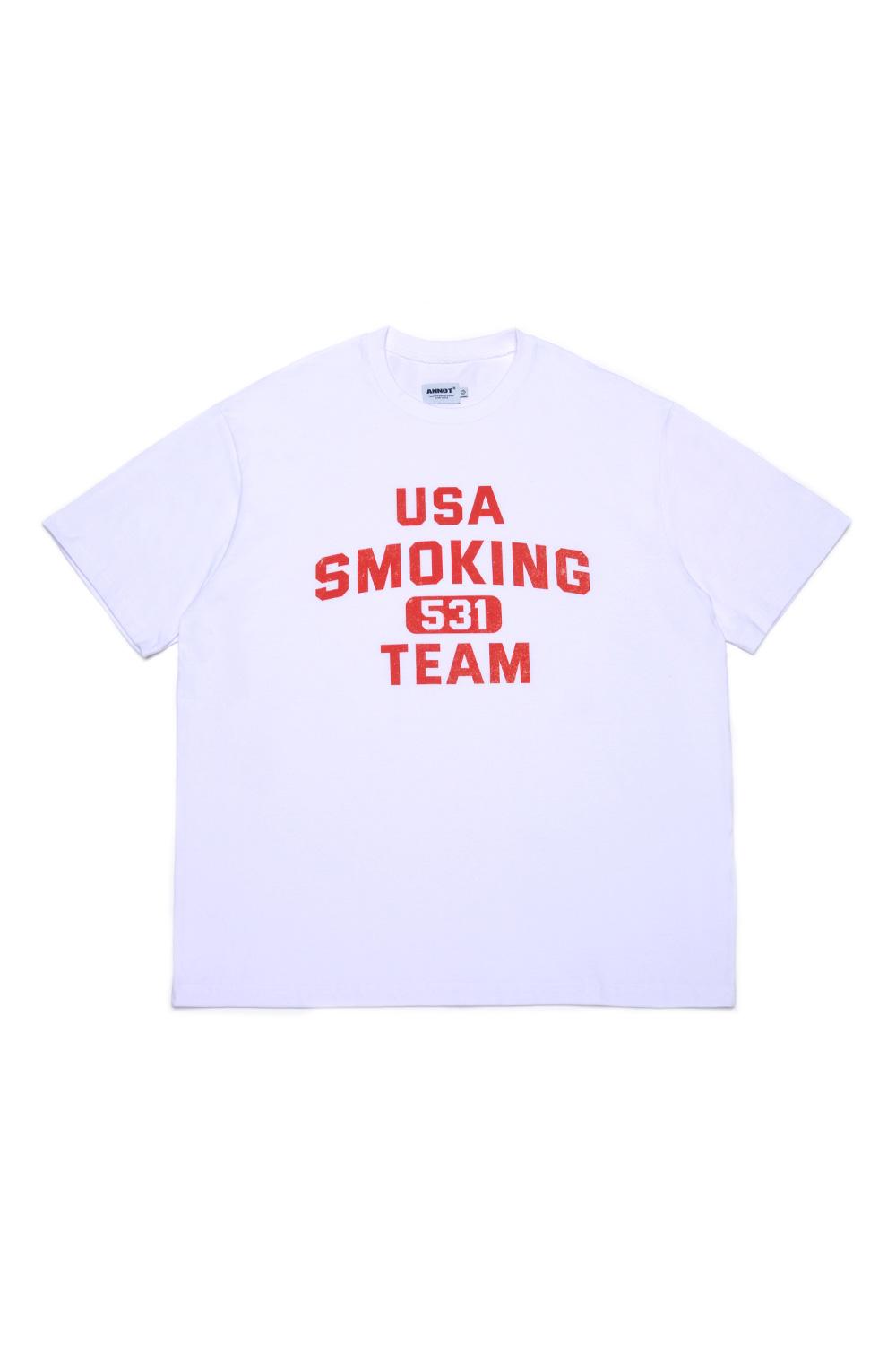 USA Smoking Team T-Shirt White