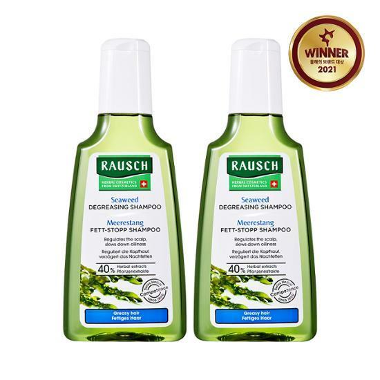 라우쉬 씨위드 디그리징 샴푸 200ml 듀오기획 (200ml+200ml)