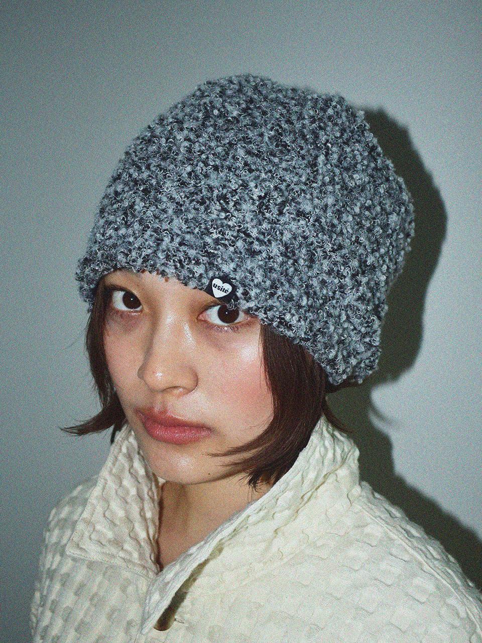 BEAN BEANIE, GREY