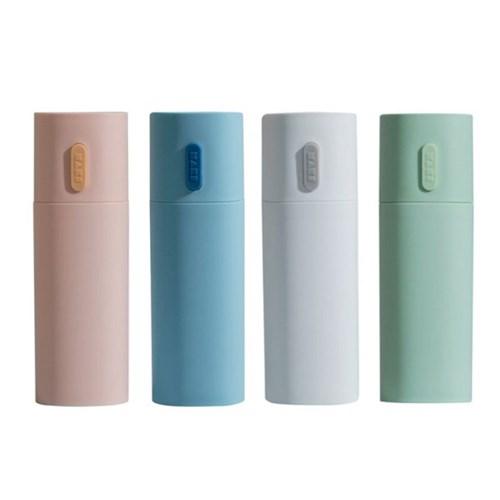 파스텔 휴대용 치약칫솔케이스 L 다용도 양치컵 보관