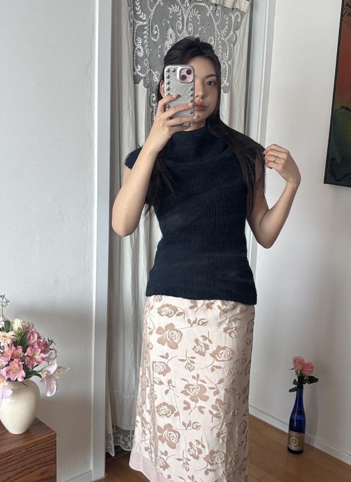 Fortune Cookie Knit. half ver (Navy)