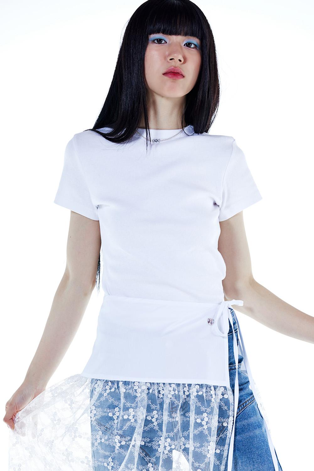 (New)Fakiii Simple Logo T-Shirt_WHITE