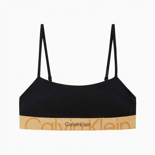 캘빈클라인 언더웨어(CALVIN KLEIN UNDERWEAR) 여성 엠보스드 아이콘 코튼 할리데이 브라렛_QF7052ADUB1 - 사이즈 & 후기 | 무신사