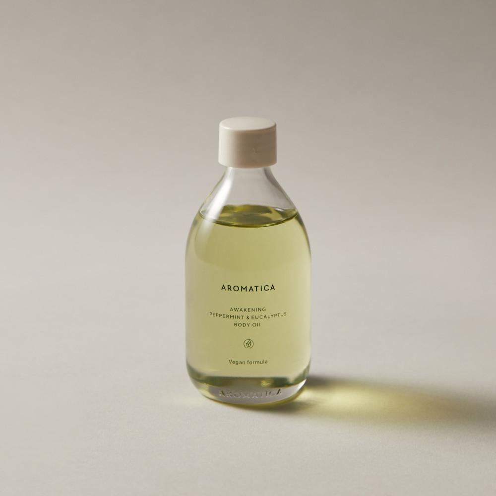 [라운지ONLY] 아로마티카 어웨이크닝 바디오일 100ML (+나무괄사 증정)