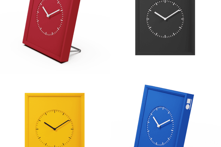 Sagakone Original 미드 센추리 모던 인테리어 벽시계 5colors