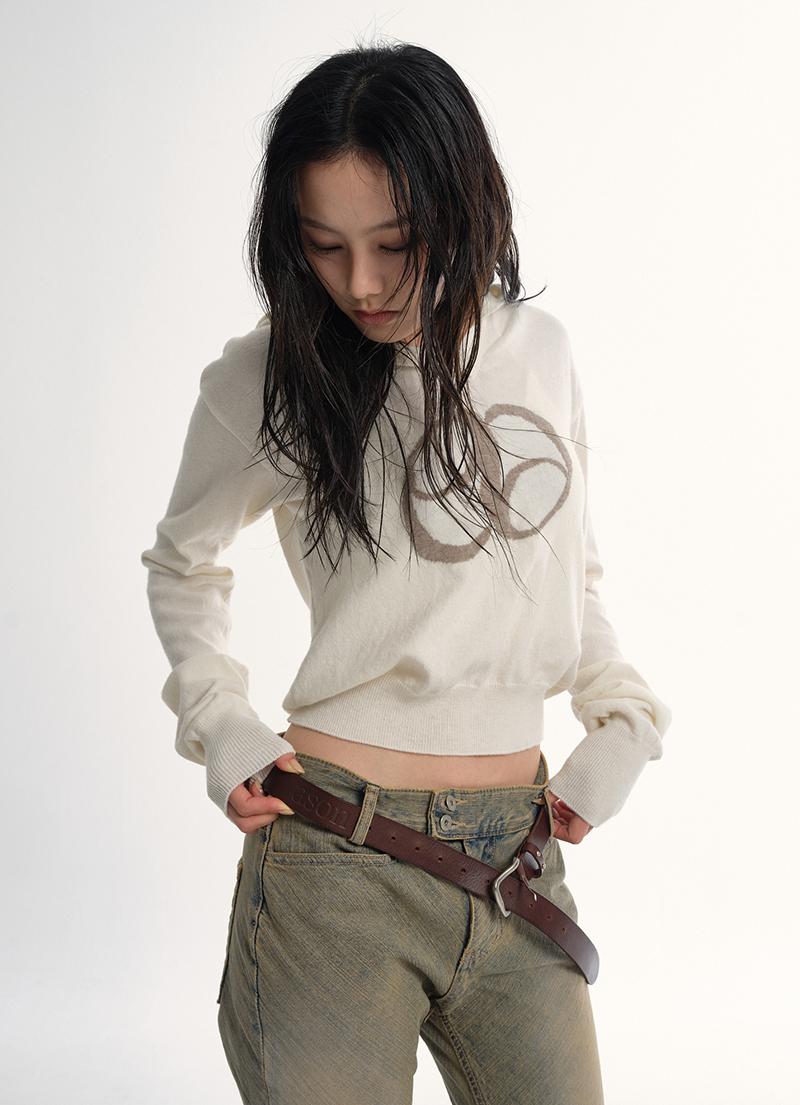 COOING HOOD KNIT / IVORY