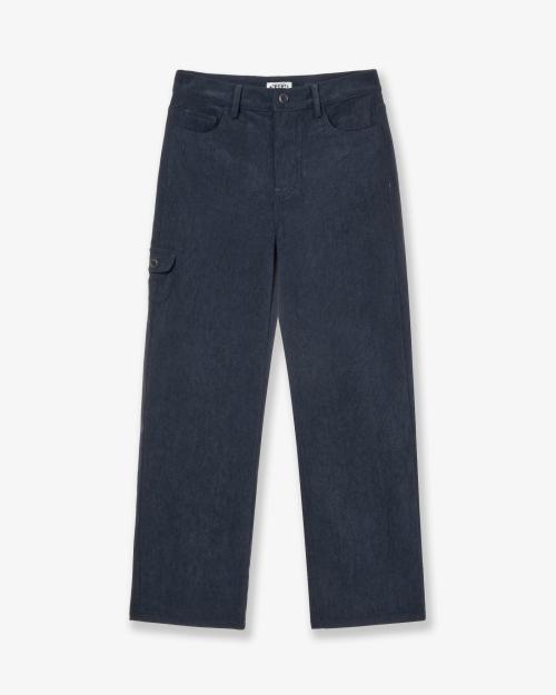 ROUND POCKET CORDUROY PANTS [NAVY]