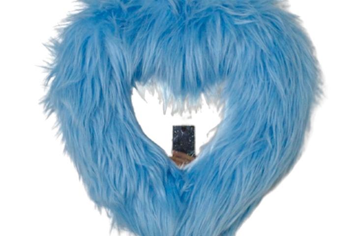 앙카라 거울 ankara mirror_ sky blue