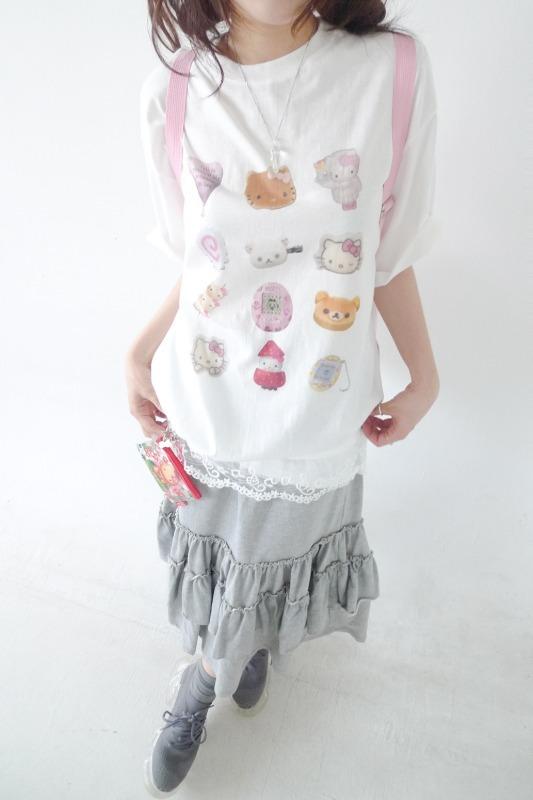 tamagotchi tee (2color)