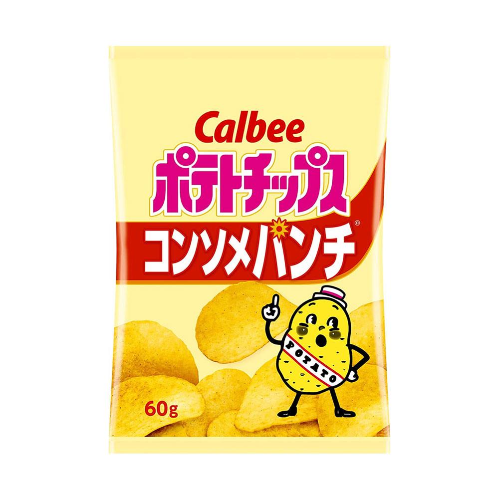 가루비 일본 감자과자 칼비 포테이토칩 calbee 콘소메 펀치 맛