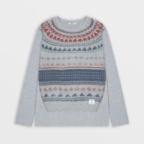Country Fake Cowichan L/S (Gray)