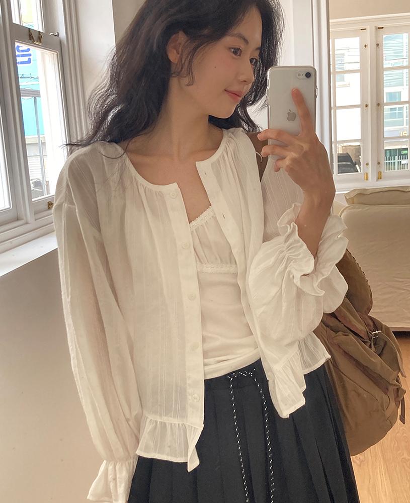 [NEW! 화요일오후6시까지5%♥] Emii Blouse (2colors)