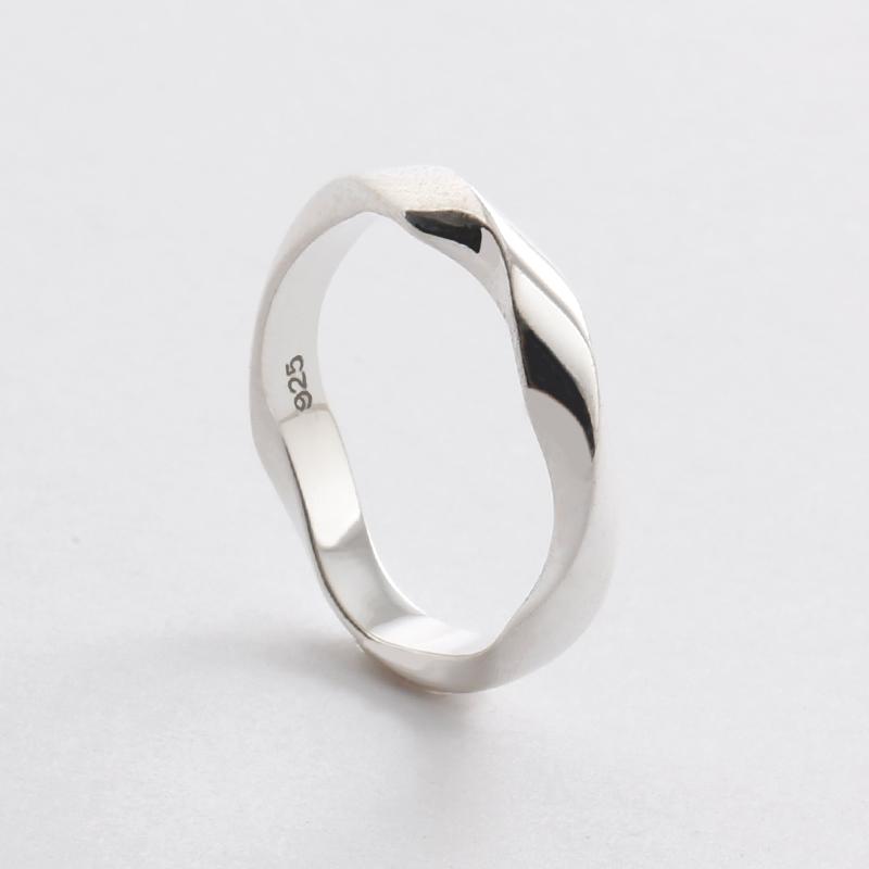 [강다니엘 착용] SVR-S605 실버92.5 트위스트 실버링