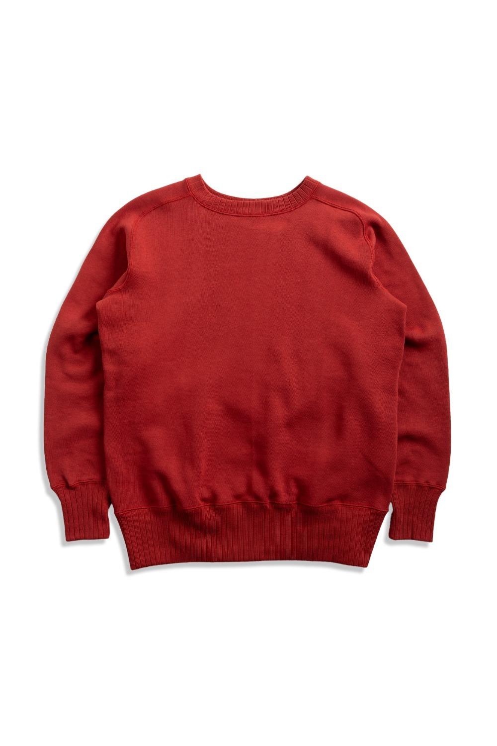 JOHN GLUCKOW. Lot JG-CS24 The Albert Sweat PLAIN RED
