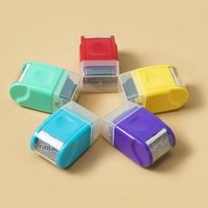 택배 운송장 제거 지우개 롤러스탬프 개인정보보호 스탬프 소형