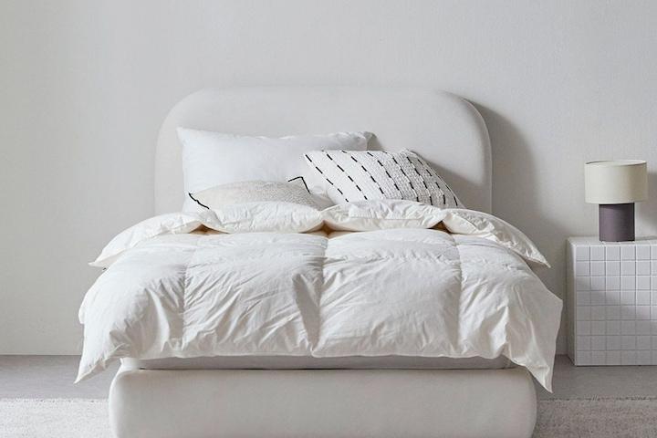 비안 아쿠아텍스 패브릭 침대 슈퍼싱글/퀸/킹 매트리스 선택