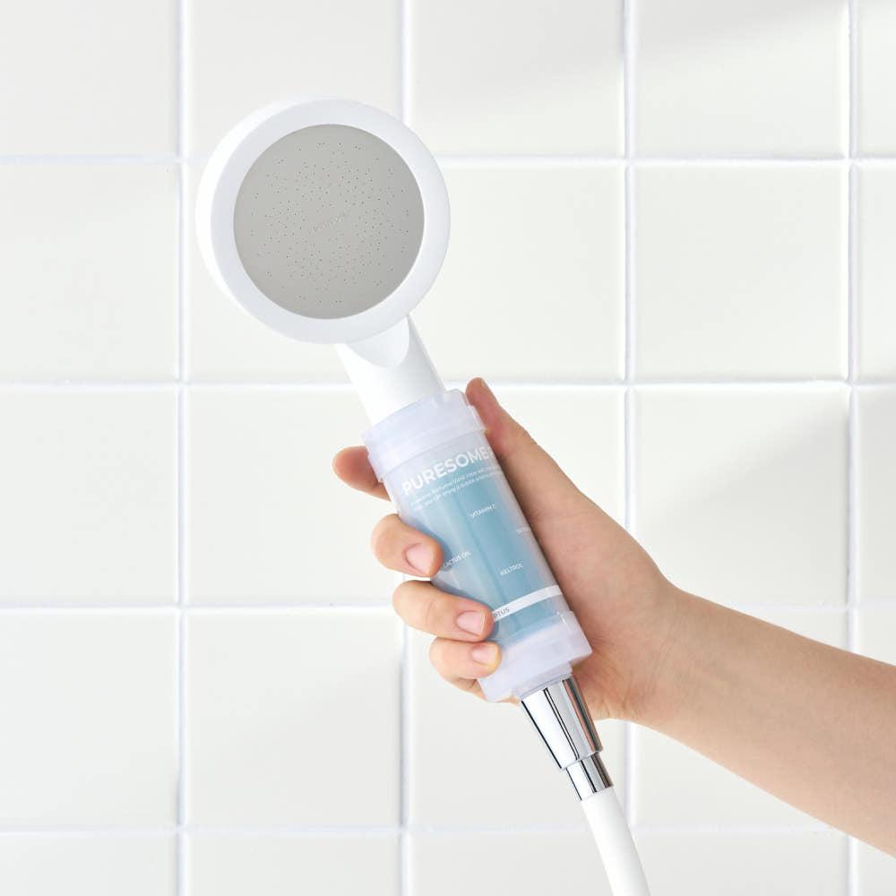 [SET] 퓨어썸 퍼퓸 샤워기 세트(퓨어 샤워헤드+퍼퓸필터 1개)