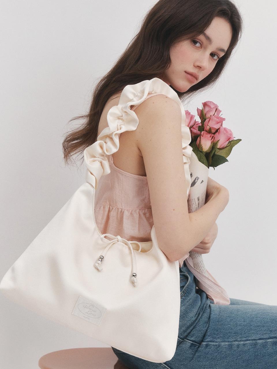 bloom shirring shoulder bag_2 colors