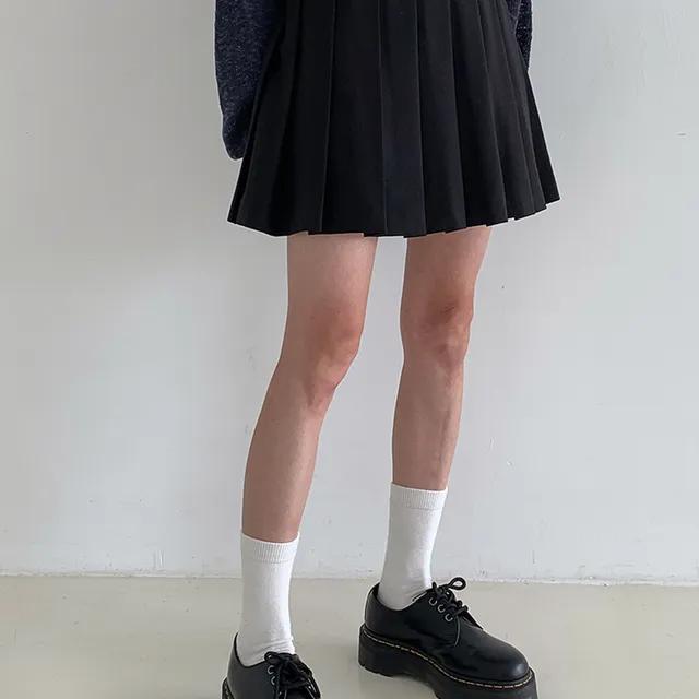 [2만장판매] [MADE] 도미닉 플리츠 스커트