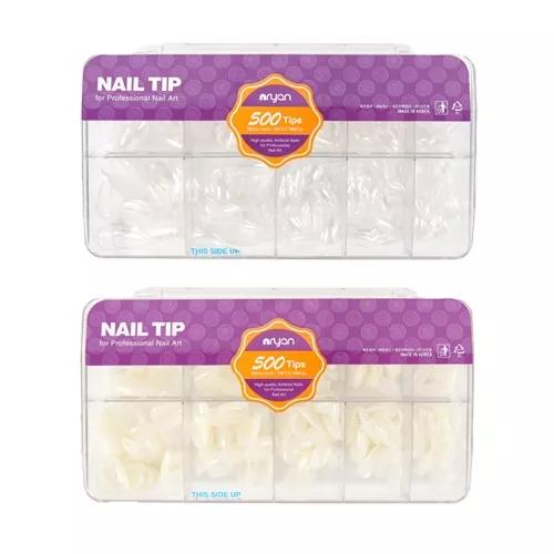 [엔리안] 숏오벌 클리어/내츄럴 500tips (턱없음)